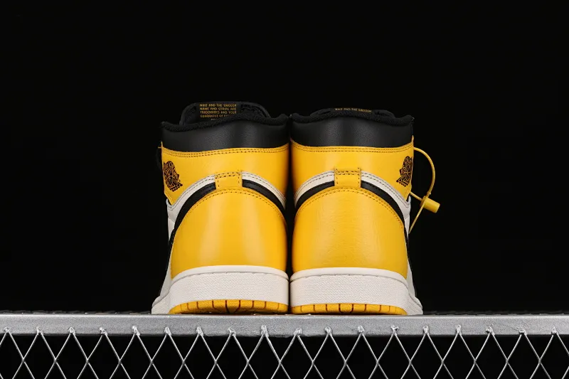 All categories Air Jordan Jordan series basketball shoes Air Jordan 1 High Air Jordan 1 Retro High OG "Yellow Toe" AJ1 Joe 1 new black and yellow toe AR1020-700